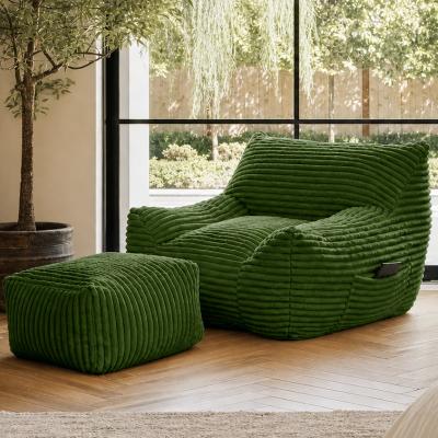 Bean Bag Chair for Adults, Oversized Comfy Beanbag Living Room Lazy Sofa for Bedroom & Dorm