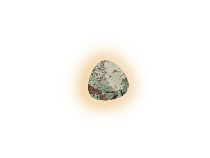 Lupia Licht Wandleuchte Cameo - Grün , Small Maritim, Natur