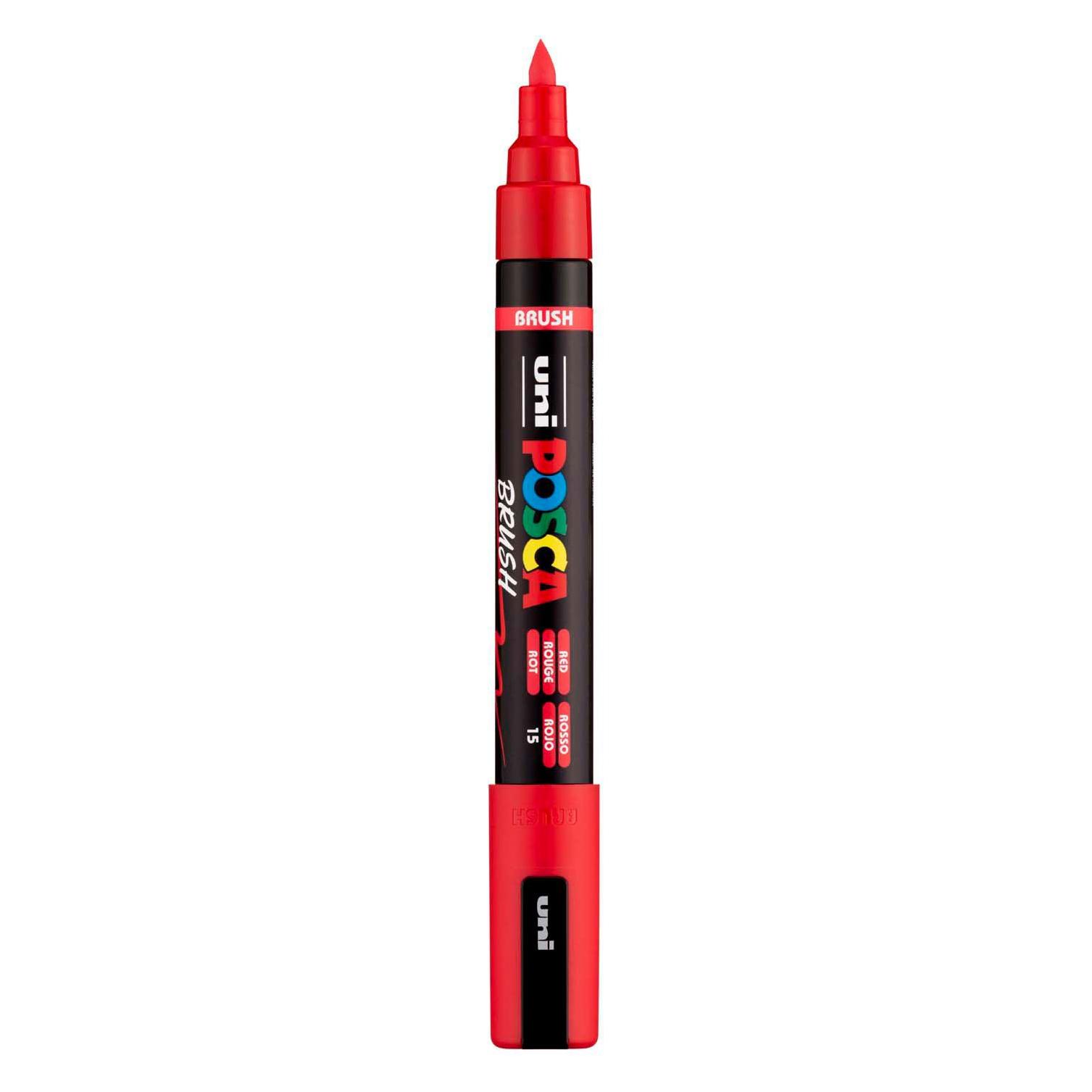 Posca - Brush PC-5BR - Red (401506-40) (1x) (401506-40)