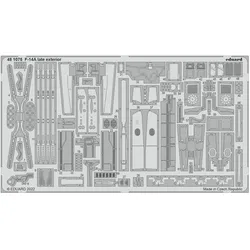 Eduard F-14A late exterior for TAMIYA