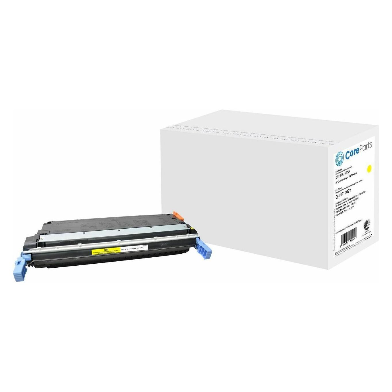 CoreParts QI-HP1009Y Tonerkartusche (e) Kompatibel (Y) (QI-HP1009Y)