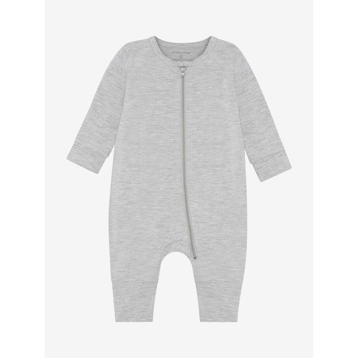 Minymo Nightsuit LS mediumgreymelange (1310) 50 6052-1310-50