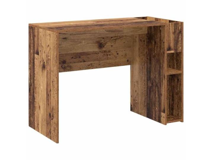 Tmriohed Schreibtisch Altholz Optik 109x50x78cm Holzwerkstoff Vielseitiger Arbeitsplatz mit reichlich Stauraum fuer Heimbuero, Jugendzimmer und Wohnzimmer, pflegeleicht und formstabil.