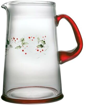 Pfaltzgraff Winterberry 2.5 Qt Handpainted Water Pitcher