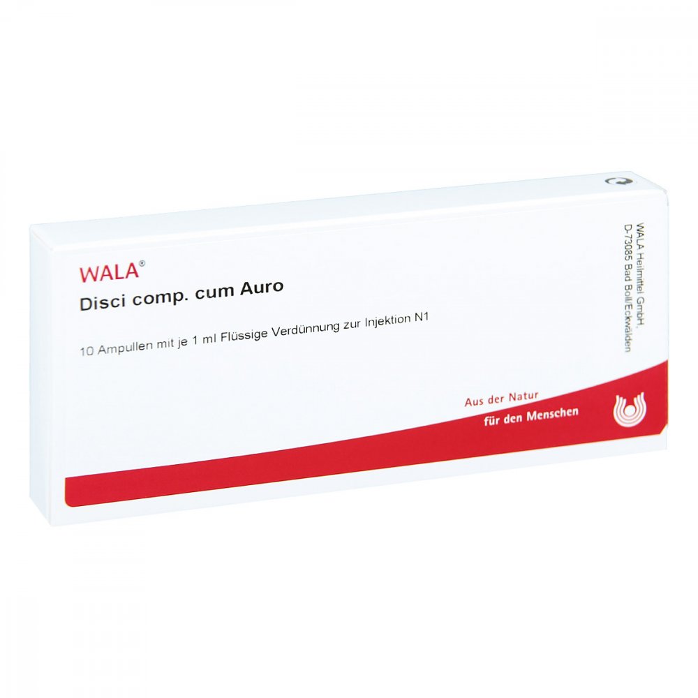 WALA Heilmittel GmbH Disci Comp. cum Auro Ampullen 01751323