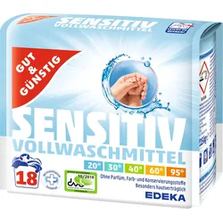 GUT&GÜNSTIG Waschmittel frisch 1,22 kg