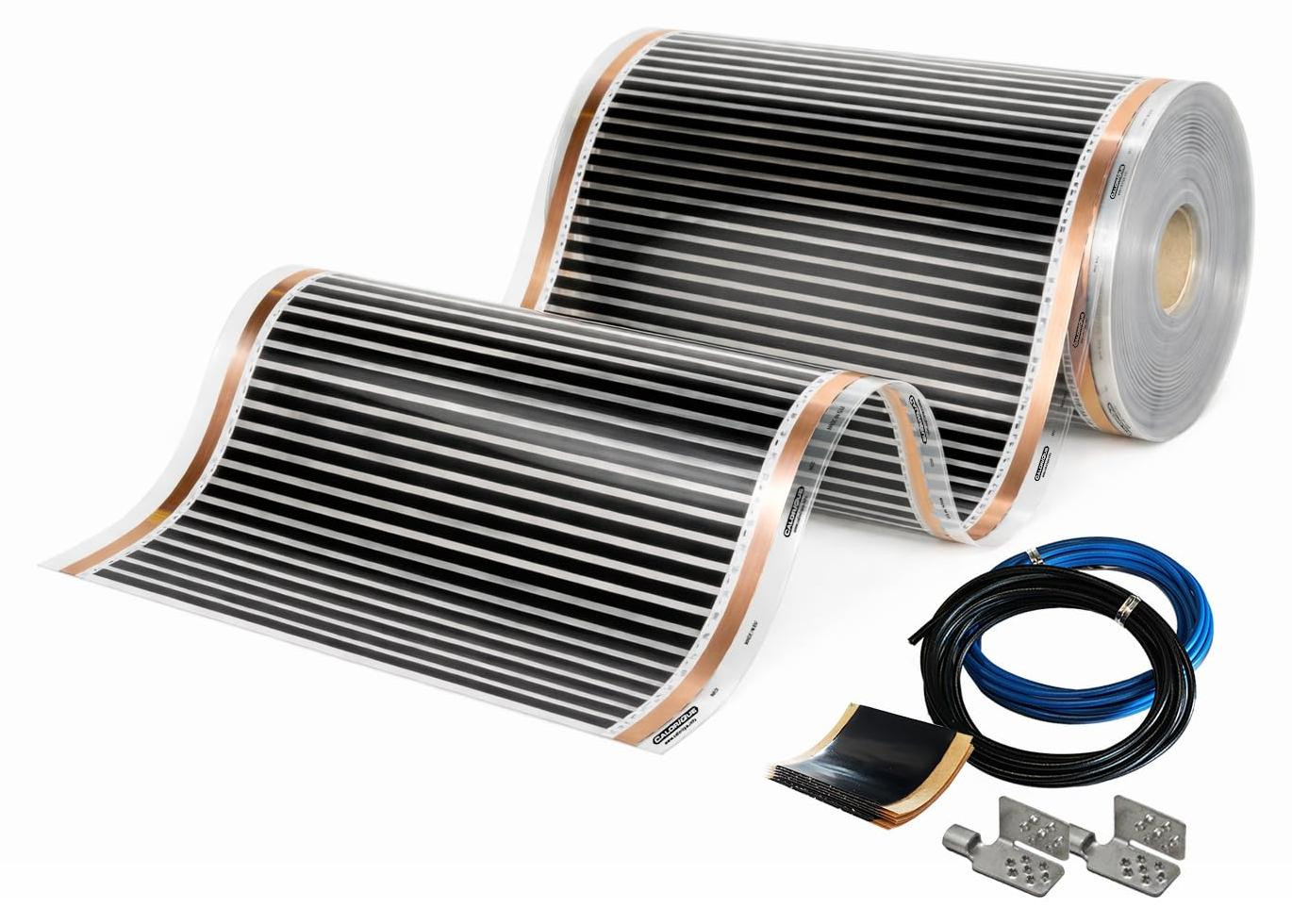 Lustrens Infrarood verwarmingsfolie Elektrische vloerverwarming, 150 W/m², Breedte: 50 cm