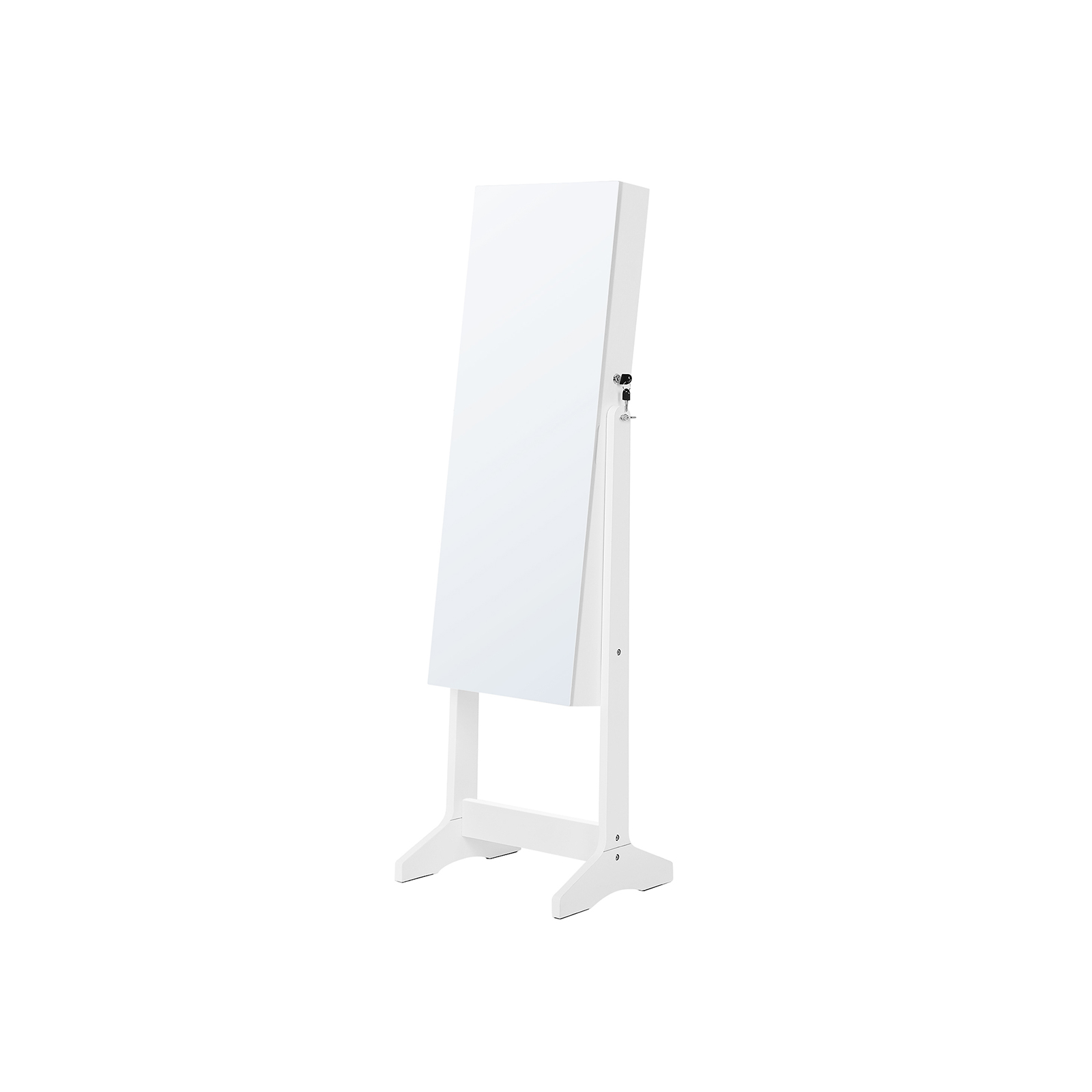 SONGMICS Schmuckschrank weiß JJC002W01