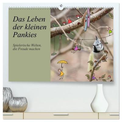Das Leben der kleinen Pankies (hochwertiger Premium Wandkalender 2027 DIN A2 quer), Kunstdruck in Hochglanz