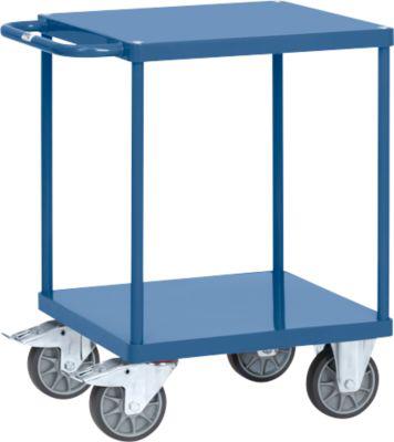 Tischwagen mit Stahlblech-Plattformen, L 1047 x B 509 x H 860 mm