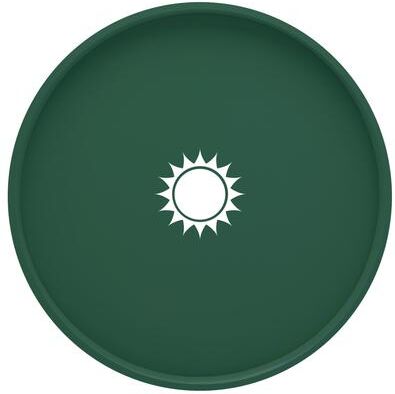 Kraftware Kasualware Designs 14-inch Round Serving Tray