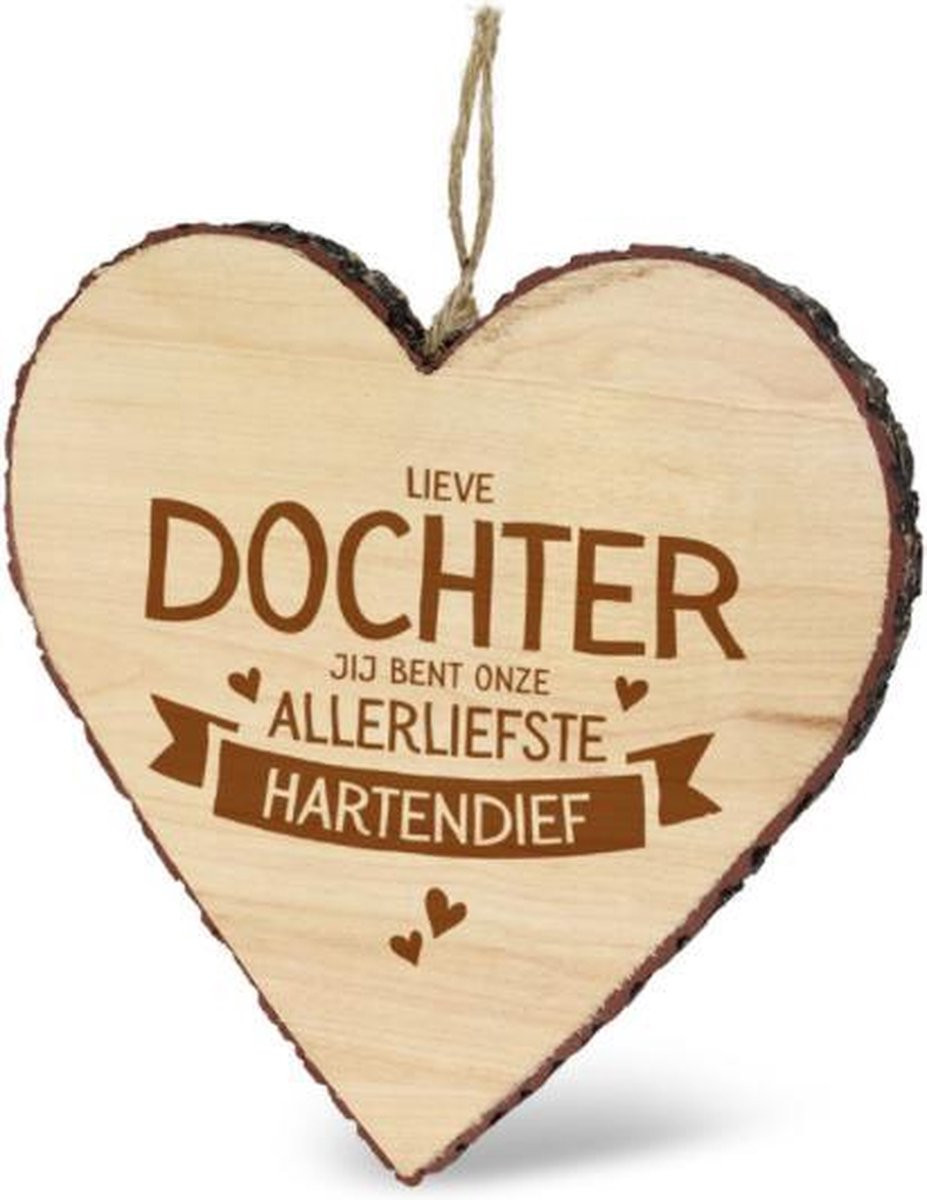 Mijn Hart Decoratief Hart Dochter