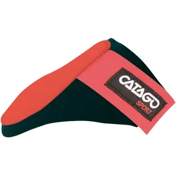 CATAGO Hartschalen Streichkappen für Pferde - rot - Warmblut / Full