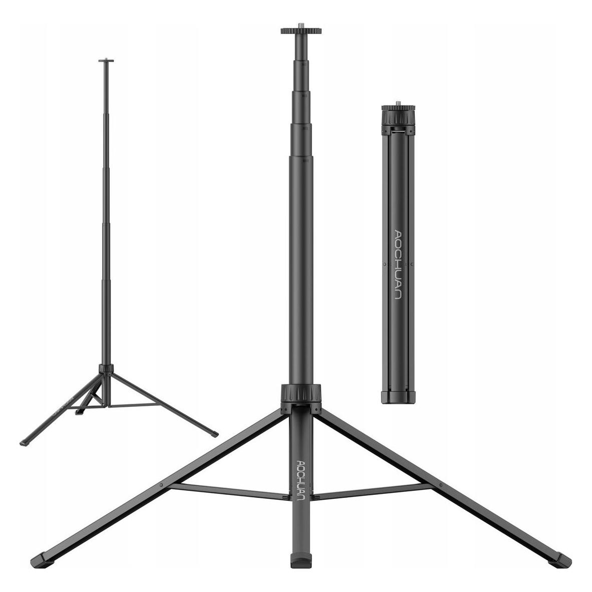 Aochuan Statyw Foto Video Studyjny VLOG 155 cm 1/4" do Aparatu Kamery Lamp / / AT-01 (AOCHUAN)
