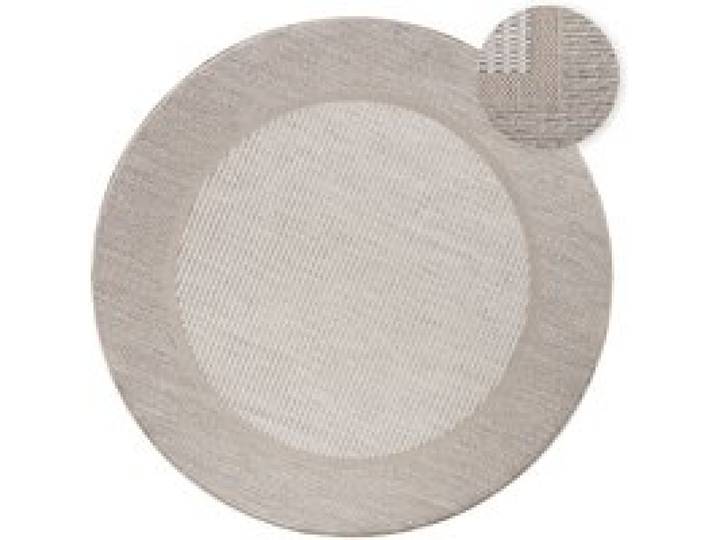 Tapis d'intérieur & extérieur Verona beige 120 cm rond