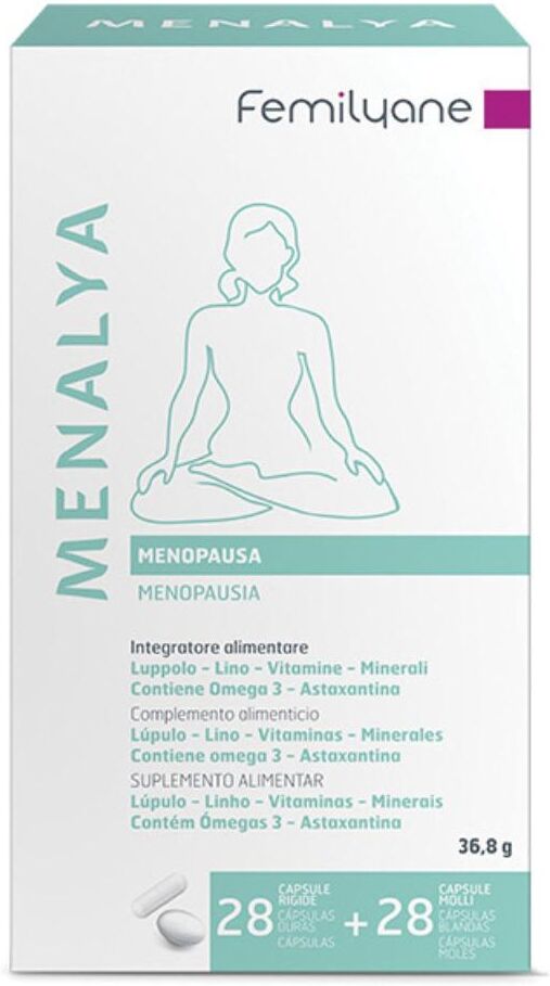 LABORATOIRES BAILLEUL S.A. Menalya Menopausa, 28 Capsule Rigide + 28 Capsule Molli