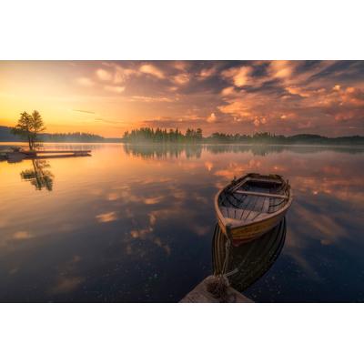Fototapete PAPERMOON "Photo-Art OLE HENRIK SKJELSTAD, ZIELE", bunt, B:4m L:2,6m, Vlies, Tapeten