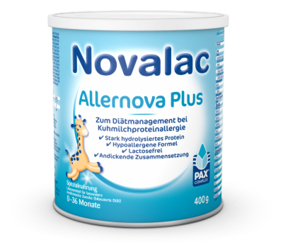 Engelhard Arzneimittel GmbH & Co.KG NOVALAC Allernova Plus Spezialnahrung 0-36 Mon.Plv 400 g 19926125