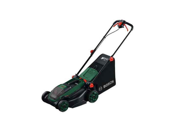 Akkurasenmäher BOSCH ROTAK18V2-38 Solo , bunt, B:44cm H:106cm, Rasenmäher, Akkurasenmäher