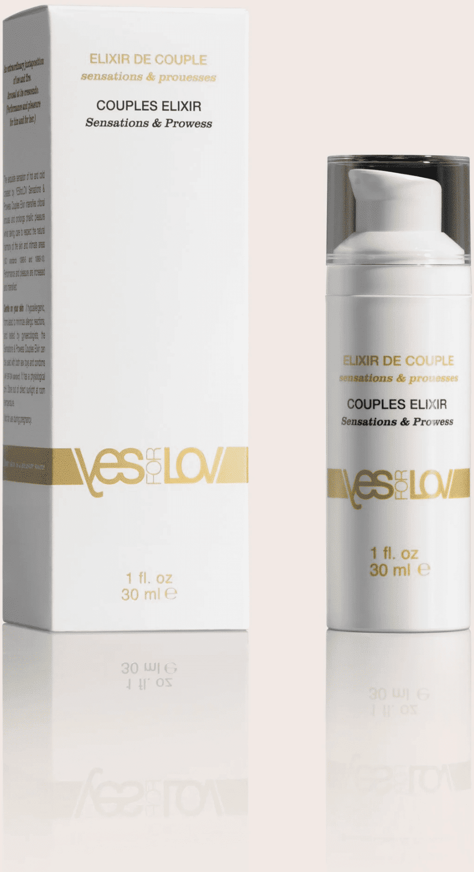 YES for LOV Gel Elixir de Couple Sensations et Prouesses - 30 ml