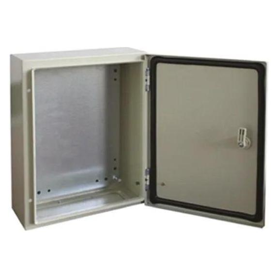 RS PRO IP65 Wall Box, M/Steel, 400x400x150mm (8428443)