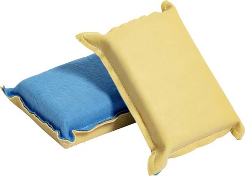 HP Autozubehör 71217 Kunstlederschwamm Duo Winter Antibeschlagschwamm Beige, Braun 1St.
