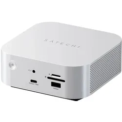 Satechi CubeDock (Thunderbolt, 7 Ports), Dockingstation + USB Hub, Silber