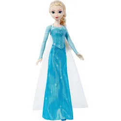 Mattel Disney Frozen Musical Elsa Puppe