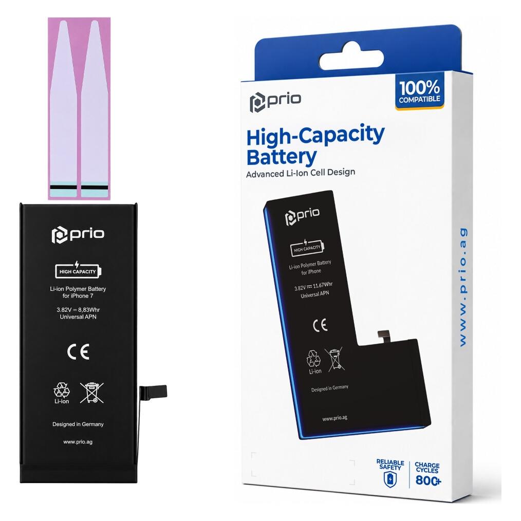 prio Hochleistungsakku für iPhone 7 (2310 mAh) - Universal APN - (PBA-1502)