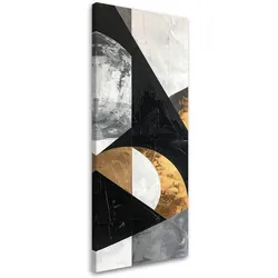 LEINWANDBILD 3D und geometrisch 50x150cm
