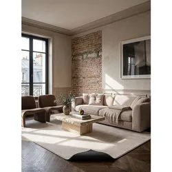 Teppich Antirutsch Beige 140x200 cm - DOUBS   Kadima Design