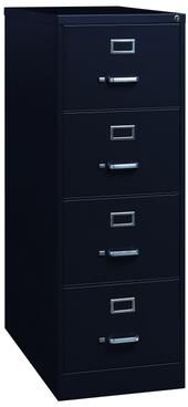 "Hirsh 26.5""D 4-drawer Legal Size Commercial Vertical File Cabinet"