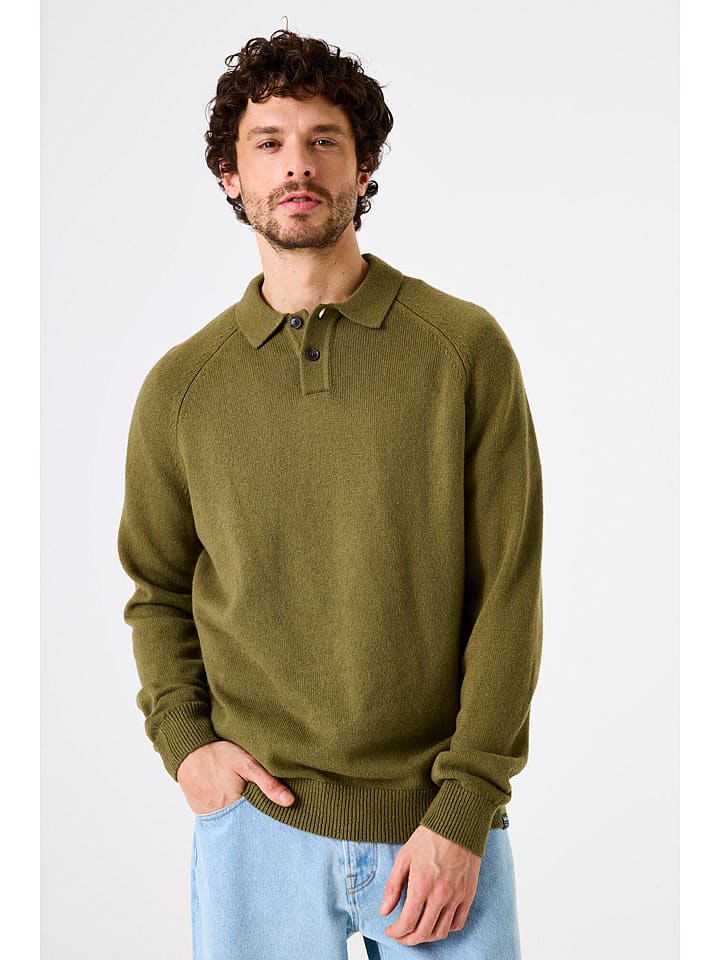 Garcia Pullover in Khaki - L