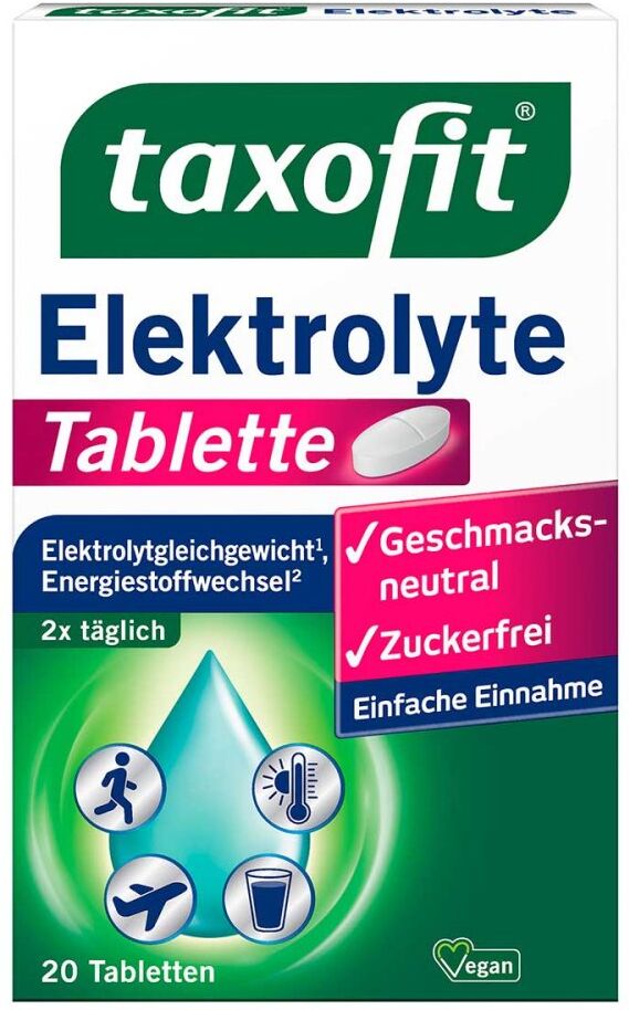 Taxofit Elektrolyte Tabletten 20stk