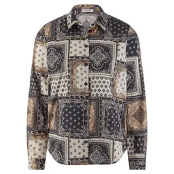 Bluse Peter Hahn schwarz, 36