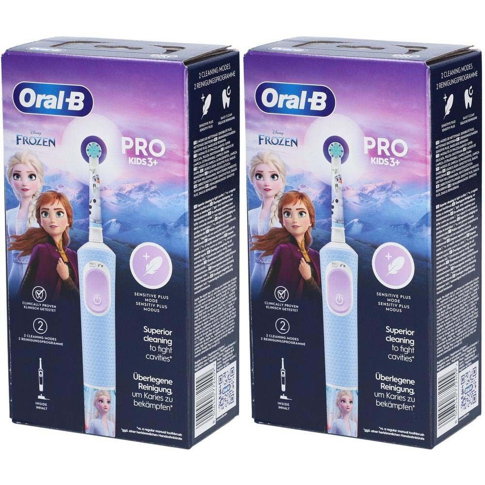 Oral-B Pro Kids 3+ Frozen x2 2x1 St Zahnbürste