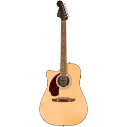 Fender California Deluxe Redondo CE Left-Handed Natural - Westerngitarre Lefthand