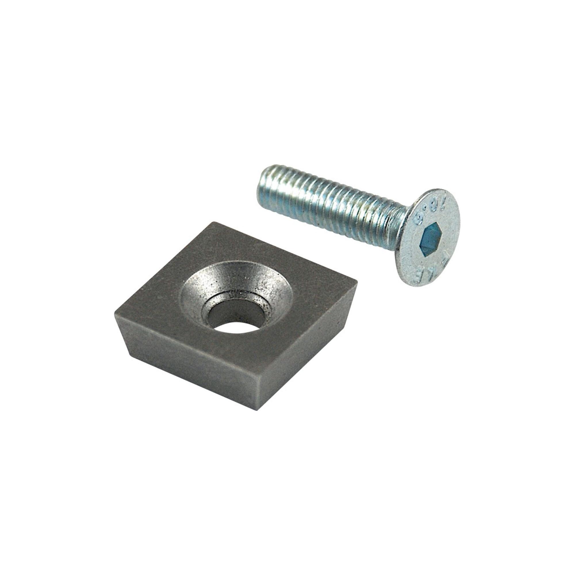 SCHWAN HM Ersatzwendeplatten 16x16mm m. Schrauben (444100)