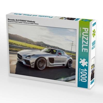 CALVENDO Puzzle Mercedes SLS PD900GT Widebody | 1000 Teile Lege-Größe 64 × 48 cm Foto-Puzzle für glückliche Stunden