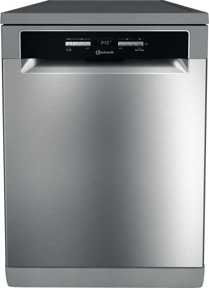 Bauknecht B0F D651A X, Freistehend, Standardgröße (60 cm), Edelstahl, Schwarz, 1,3 m, kalt, Heiß
