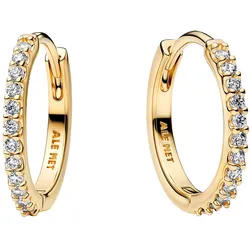 Pandora 264649C01 Damen-Ohrringe Funkelnde Creolen Goldfarben