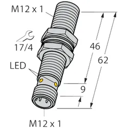 Turck Sensor BI4UEM12EWDVP6XH1141