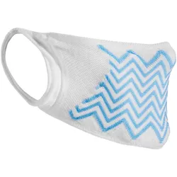 Result Gesichtsmaske 'Zick-Zack' 5er Pack Maske RV015X white/sky one size
