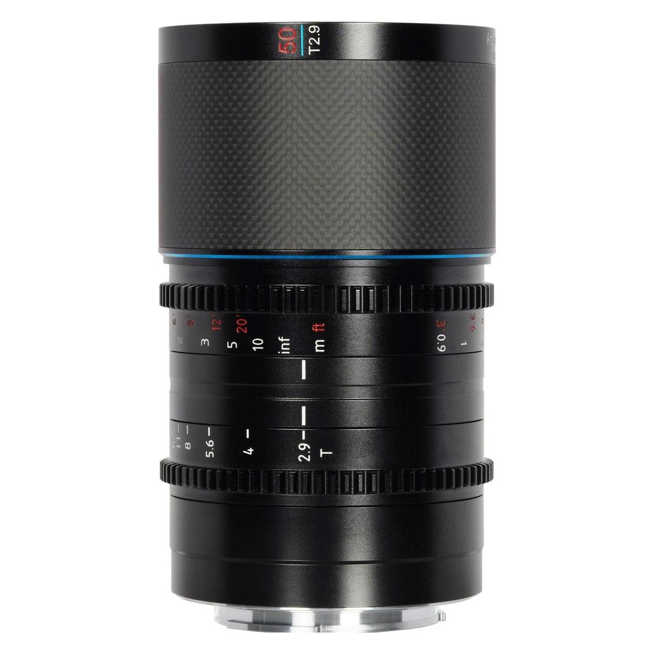 Sirui Saturn 50mm T2.9 1.6x anamorphotes Carbon-Vollformat-Objektiv Nikon Z Z50N (Neutral Flare) (Nikon Z, Vollformat) (781126)