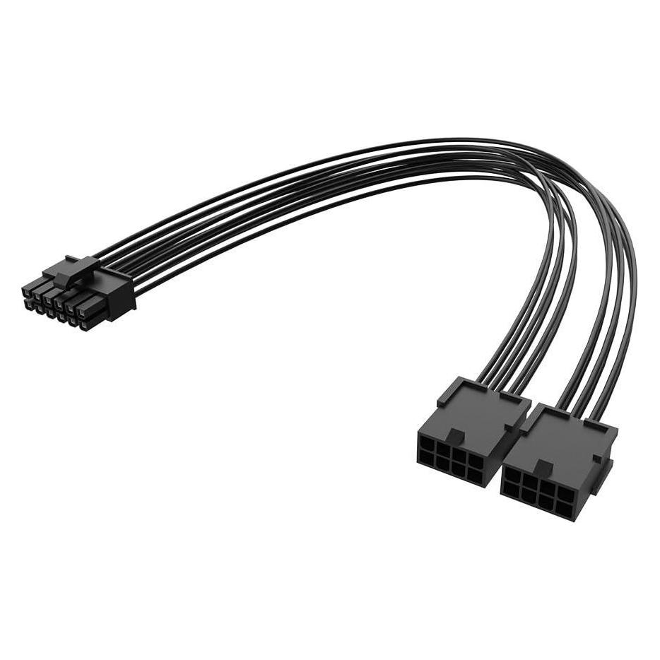 Akasa PCIe 12-Pin na Dual 8-Pin adaptér (30 cm, 8 pin EPS) (AK-CBPW27-30BK)