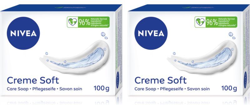 NIVEA Creme Soft savon solide conditionnement avantageux