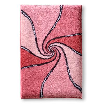 Badematte GRUND Gr. 1, rosa (rosé), rechteckig (60cm x 90cm ) WC-Vorleger rechteckig, Badematten, Badematte