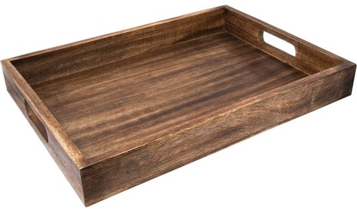 Handgemaakt houten dienblad groot