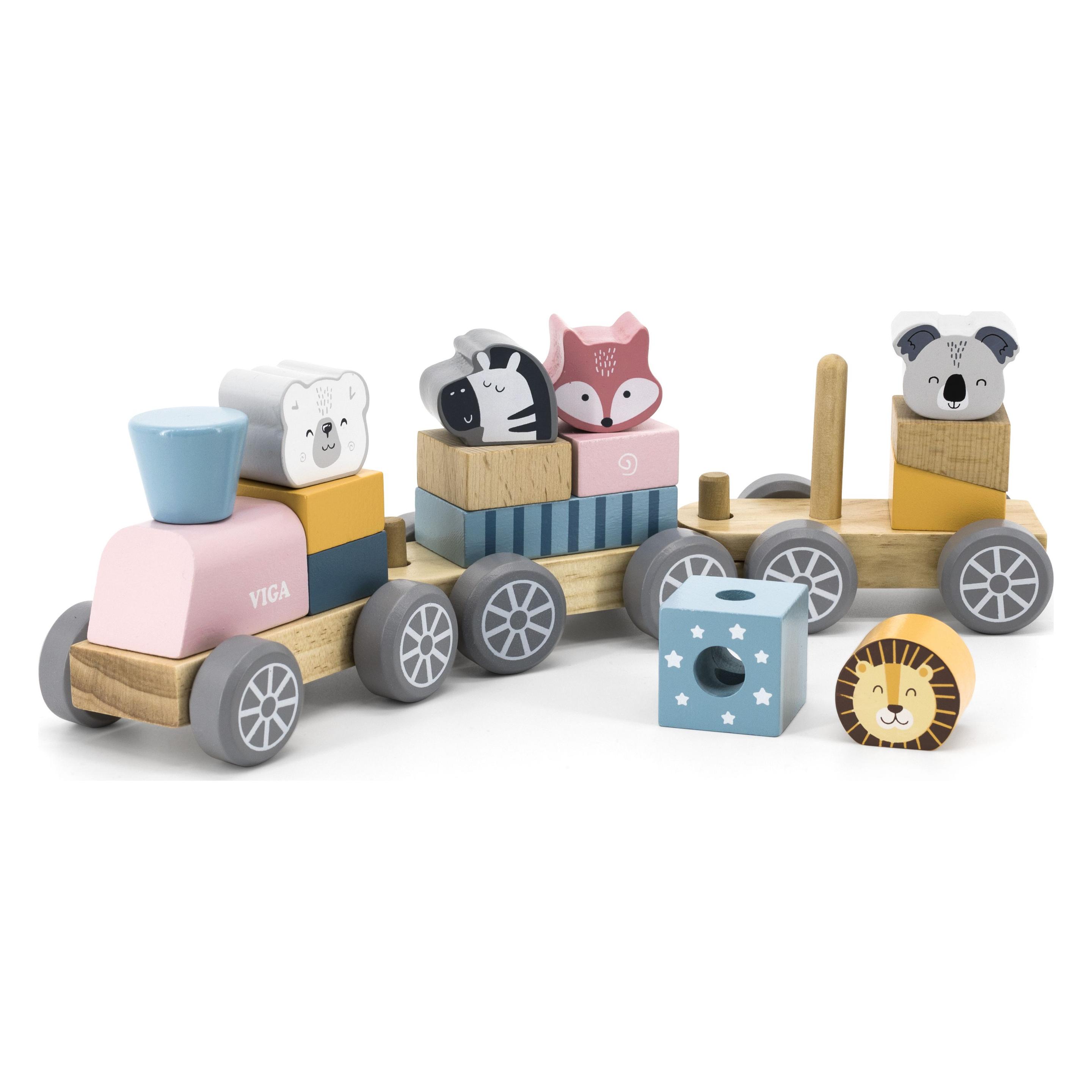 Viga Toys Viga 44015 PolarB Stapelzug (6971608440151)