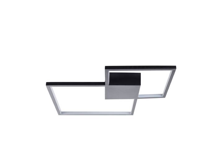 Plafonnier à led métal noir